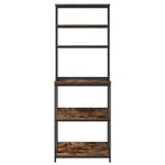 vidaXL Étagère de cuisine Chêne fumé 60 x 40 x 168 cm