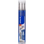 Set de 3 Recharges friXion Point et Clicker (BLS-FRP5) pointe fine Bleu x 12 PILOT