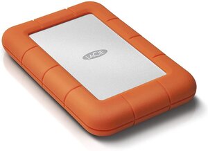 Disque Dur Externe LaCie Rugged Mini 4To (4000Go) USB 3.0 - 2,5" (Orange/Gris)