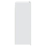 vidaXL Armoire Murale Blanc 66 x 34 5 x 92 cm Bois d'ingénierie