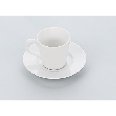 Tasse à café en porcelaine apulia 80 ml - lot de 6 - stalgast - porcelaine x55mm