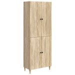 vidaXL Ensemble de Meubles 2 Pièces 66 x 34 5 x 90 cm Bois d'ingénierie