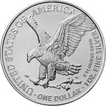 Pièce de monnaie en Argent 1 Dollar g 31.1 (1 oz) Millésime 2023 Inventions COLOR TV
