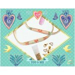 Djeco DJ00018 - Bijoux duo bracelets Miyuki et Coeurs