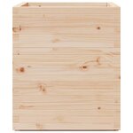 vidaXL Jardinière 60x60x72 5 cm bois de pin massif