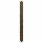 vidaXL Pieds de table basse en forme de V  2 pièces  acier naturel  70 x (30-31 3) cm