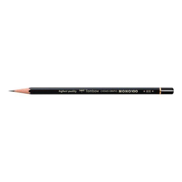 Crayon Graphite Haute Qualité MONO 100 8H TOMBOW