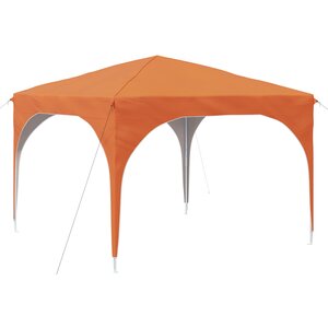vidaXL Tente de fête pop-up 290 x 290 x 245 cm Orange