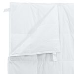 vidaXL Couettes et duvets Blanc 140 x 220 cm Bas