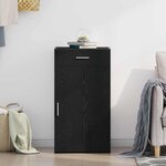 vidaXL Buffet Chêne noir 50 x 42 5 x 93 cm Bois d'ingénierie