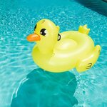 Bestway matelas de piscine canard "docoda" jaune