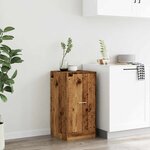vidaXL Armoire d'apothicaire vieux bois 40x41x77 5cm bois d'ingénierie