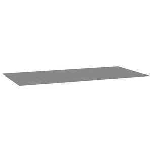 vidaXL Bâche de piscine gris clair 550x280 cm géotextile polyester