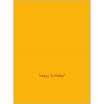 Carte anniversaire happy perles multi couleurs - draeger paris