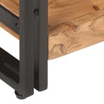Vidaxl meuble tv 120x30x40 cm bois d'acacia massif
