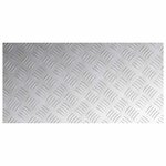 vidaXL Plaques à damier 2 Pièces Argent 80 x 40 cm Aluminium