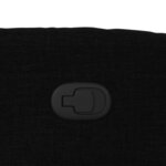 vidaXL Fauteuil inclinable Noir Tissu
