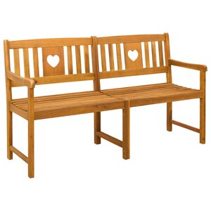 vidaXL Banc extérieur Naturel 150 x 55 5 x 90 cm Bois d'Acacia Massif