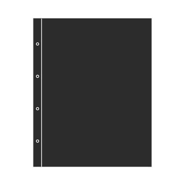 Intercalaires noirs pour album Folio Leuchtturm.