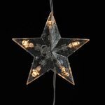 vidaXL Guirlande lumineuse à étoiles LED 500LED Blanc chaud 8fonctions