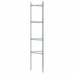 vidaXL Cages à tomates 4 Pièces 154 cm acier et PP