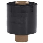 vidaXL Films étirables 10 Pièces noir 23 μm 10 cm x 300 m