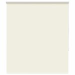 vidaXL Store enrouleur occultant blanc cassé largeur du tissu 121 6 cm