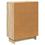 vidaXL Armoire à tiroirs 66 x 34 5 x 90 cm Bois d'ingénierie