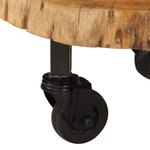 vidaXL Table basse bois d'acacia massif 60x55x25 cm