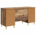 vidaXL Bureau Bois ancien 142 5 x 50 x 75 cm Bois d'ingénierie