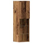 vidaXL Meuble TV 4 Pièces Bois ancien 40.5 x 30 x 102 cm