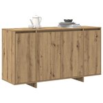 vidaXL Buffet chêne artisanal 135 x 41 x 69 cm Bois d'ingénierie