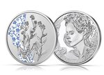 Pièce de monnaie 10 euro Autriche 2023 argent BE – Myosotis