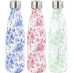 bouteille isotherme YOKO DESIGN 500 ml Toile de Jouy rouge