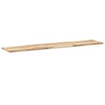 vidaXL Étagères flottantes 4 Pièces 140x30x2 cm acacia massif non traité