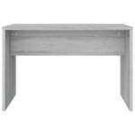 vidaXL Ensemble de coiffeuse Sonoma gris 86 5x35x136 cm