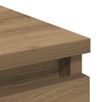 vidaXL Buffet chêne artisanal 37 5x35x76 cm bois d'ingénierie