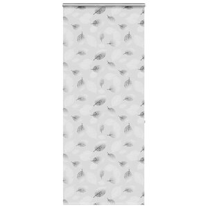 vidaXL Store enrouleur de douche avec cassette largeur du tissu 86 cm