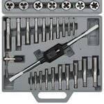 vidaXL Jeu de tarauds et de filières 45 Pièces