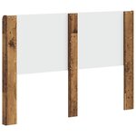 vidaXL Tête de lit Bois ancien Bois d'ingénierie