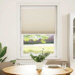 vidaXL Store plissé 90x100 cm Crème