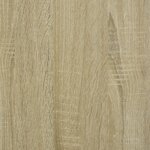 vidaXL Table d'appoint Chêne sonoma 55x38x45 cm Bois d'ingénierie