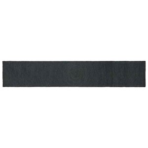 vidaXL Tapis de surface Rectangulaire Gris foncé 60 x 400 cm Jute