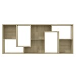 vidaXL Bibliothèque Chêne sonoma 67x24x161 cm Bois d'ingénierie