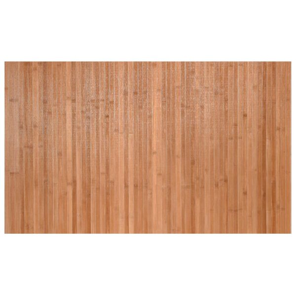 vidaXL Tapis rectangulaire naturel 60x100 cm bambou