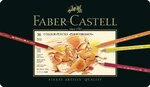 Etui métal de 36 Crayons de couleur POLYCHROMOS Assortis FABER-CASTELL