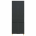 vidaXL Ensemble de Meubles 2 Pièces 66 x 34 5 x 90 cm Bois d'ingénierie