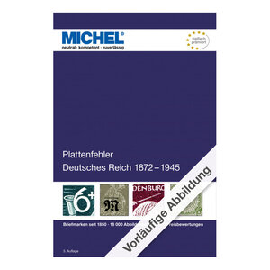 Catalogue de cotation Michel Erreurs de gravures  timbres Deutsche Reich édition 2022.