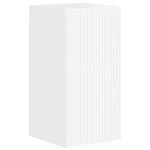 vidaXL Ensemble meuble TV 4 Pièces Blanc brillant Bois d'ingénierie