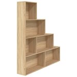 vidaXL Bibliothèque/Séparateur de pièce Chêne sonoma Bois d'ingénierie